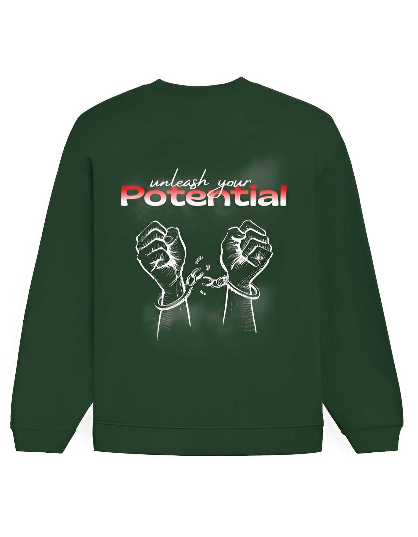 Rise and Unleash Your Potential Oversized Unisex Sweatshirt
